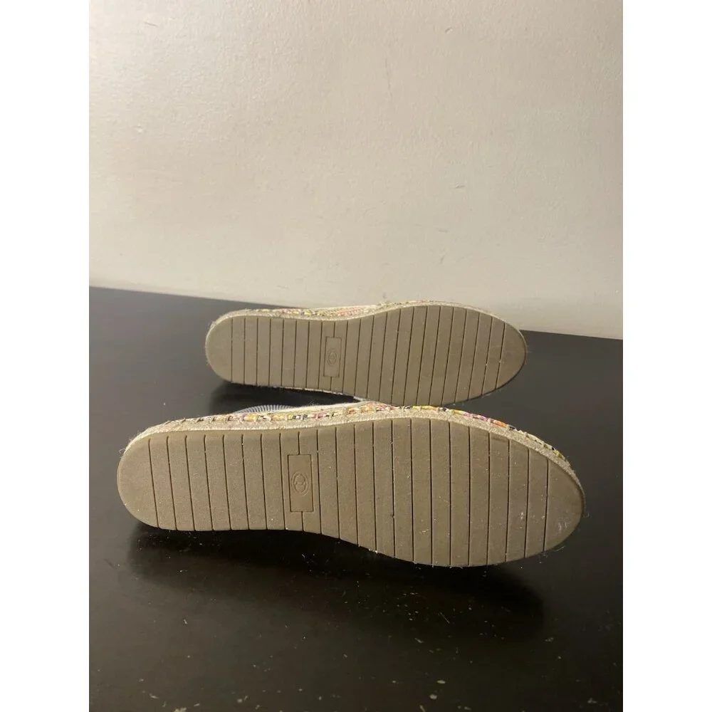 Charter Club Joeey Espadrille Flat Multicolor Slip On Shoes Size 8M